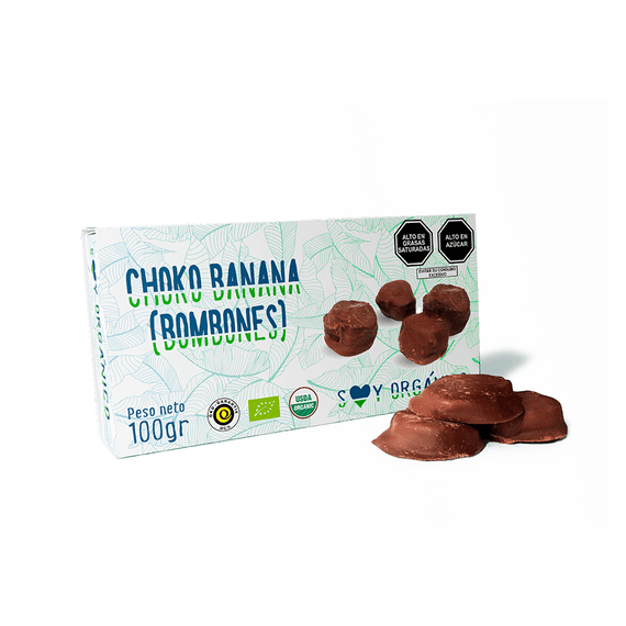 Chokobanana / Caja de 24 Und. de 100 gr - Patt Fresh